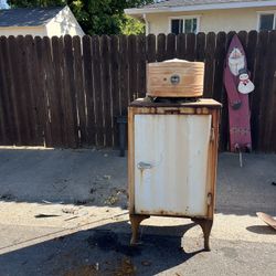 Antique GE refrigerator 