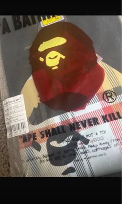 A Bathing Ape BAPE Graphic T-Shirt XL Black Burberry