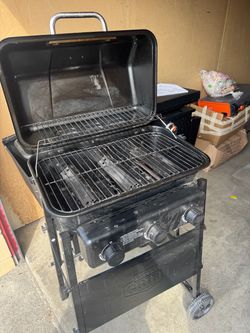 Asador gas usado
