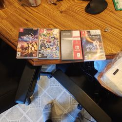 4 Nintendo Switch Games