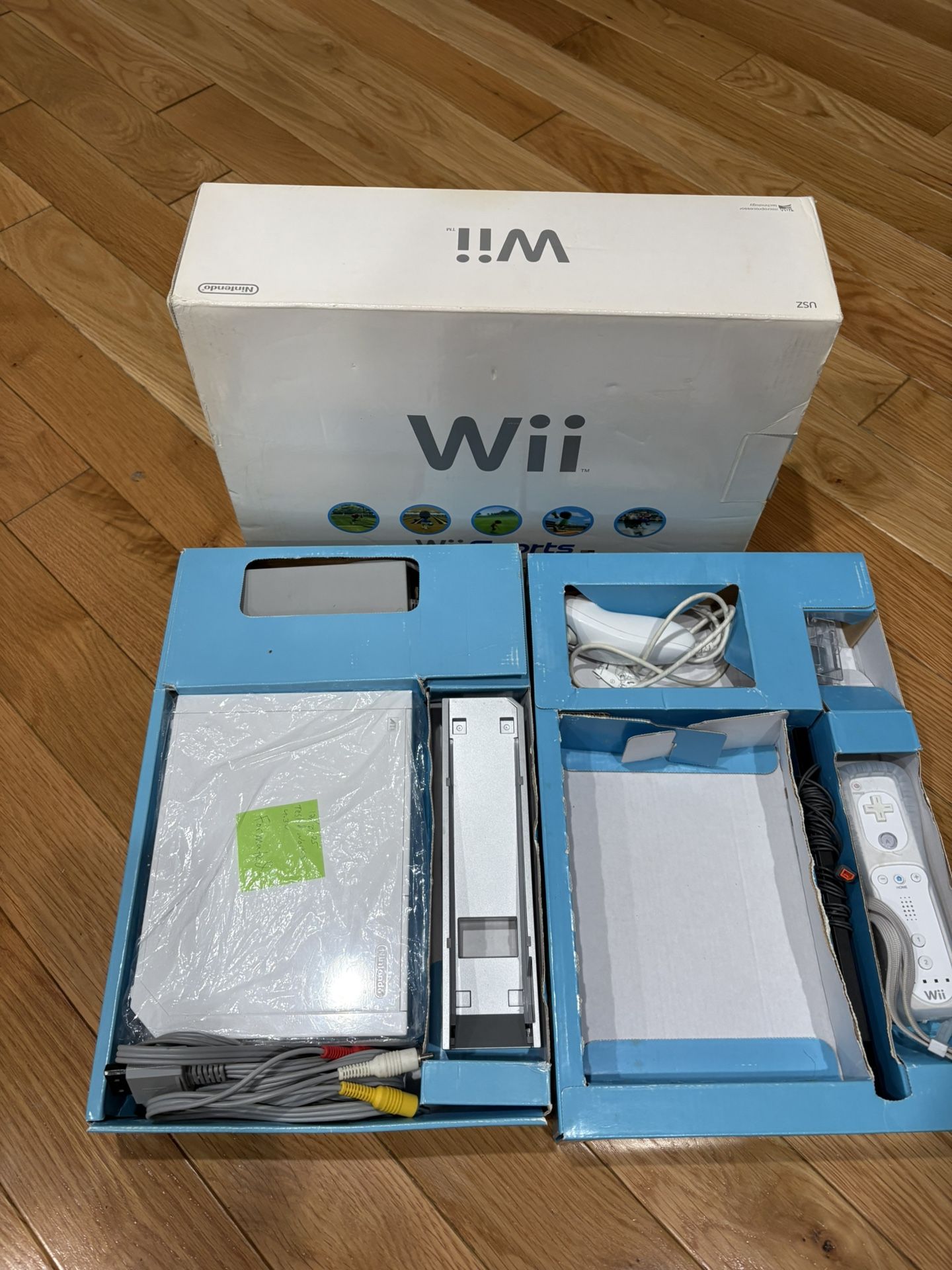 Nintendo Wii In Box “Wii Sports game NOT included”