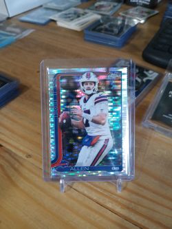2025 Topps chrome Josh Allen