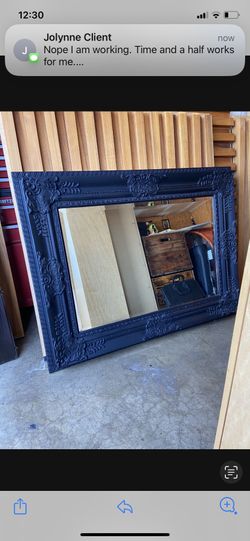Satin Black Mirror 