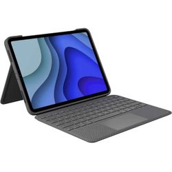 Logitech Folio Touch iPad Keyboard Case with Trackpad and Smart Connector for iPad Pro 11-inch (1st, 2nd, 3rd Generation) – Grey 
