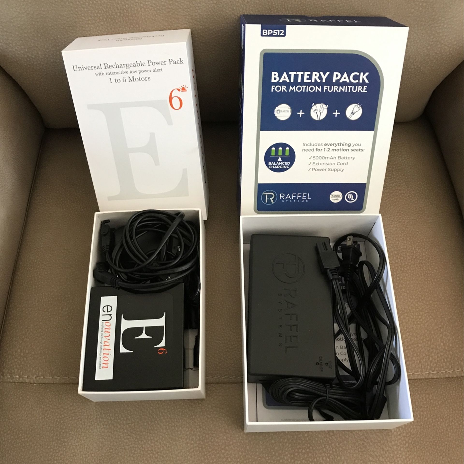 Furniture Battery Packs 25$ Each