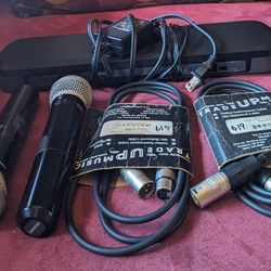 For Sale, Sure Wireless Microphone Set. Needs New Switches In The Microphones. $ 325