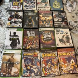 PlayStation And Game Cube Games