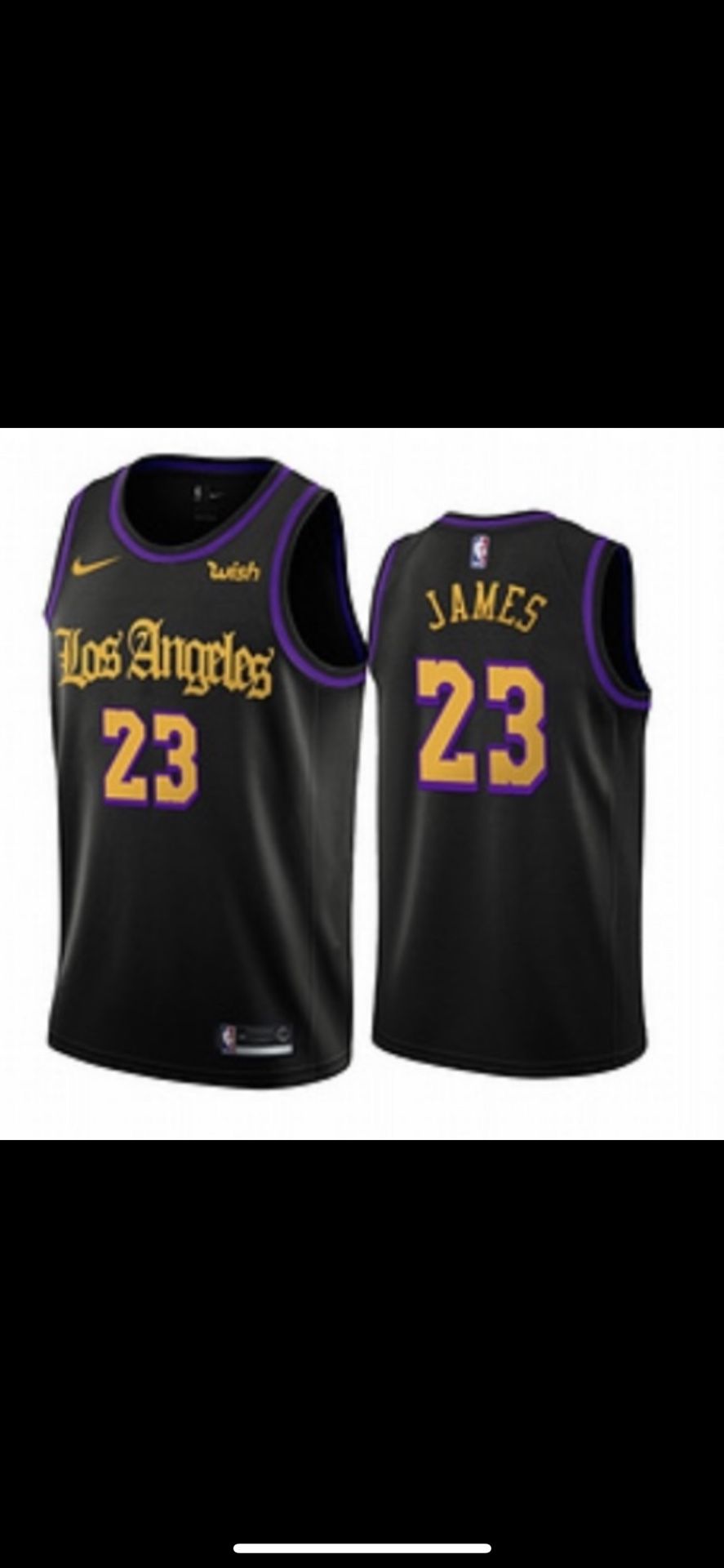 LA Lakers LeBron James Jersey