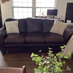 Leather Couch 