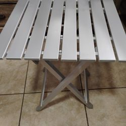 Folding- Extendable Aluminum Table