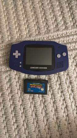 Game Boy Advance With Mario Kart
