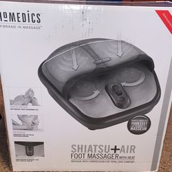 Shiatsu+Air Foot Massager with Heat