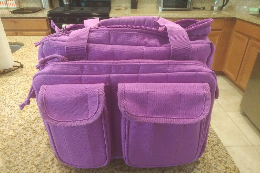 New Voodoo Tactical Full Size Range Bag - Purple