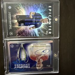 Soccer Case Hit Card And Signature Card 