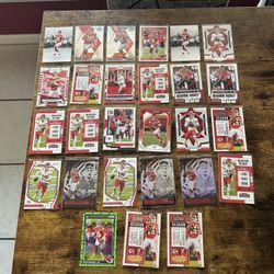 Patrick Mahomes 27 Card Lot CHIEFS