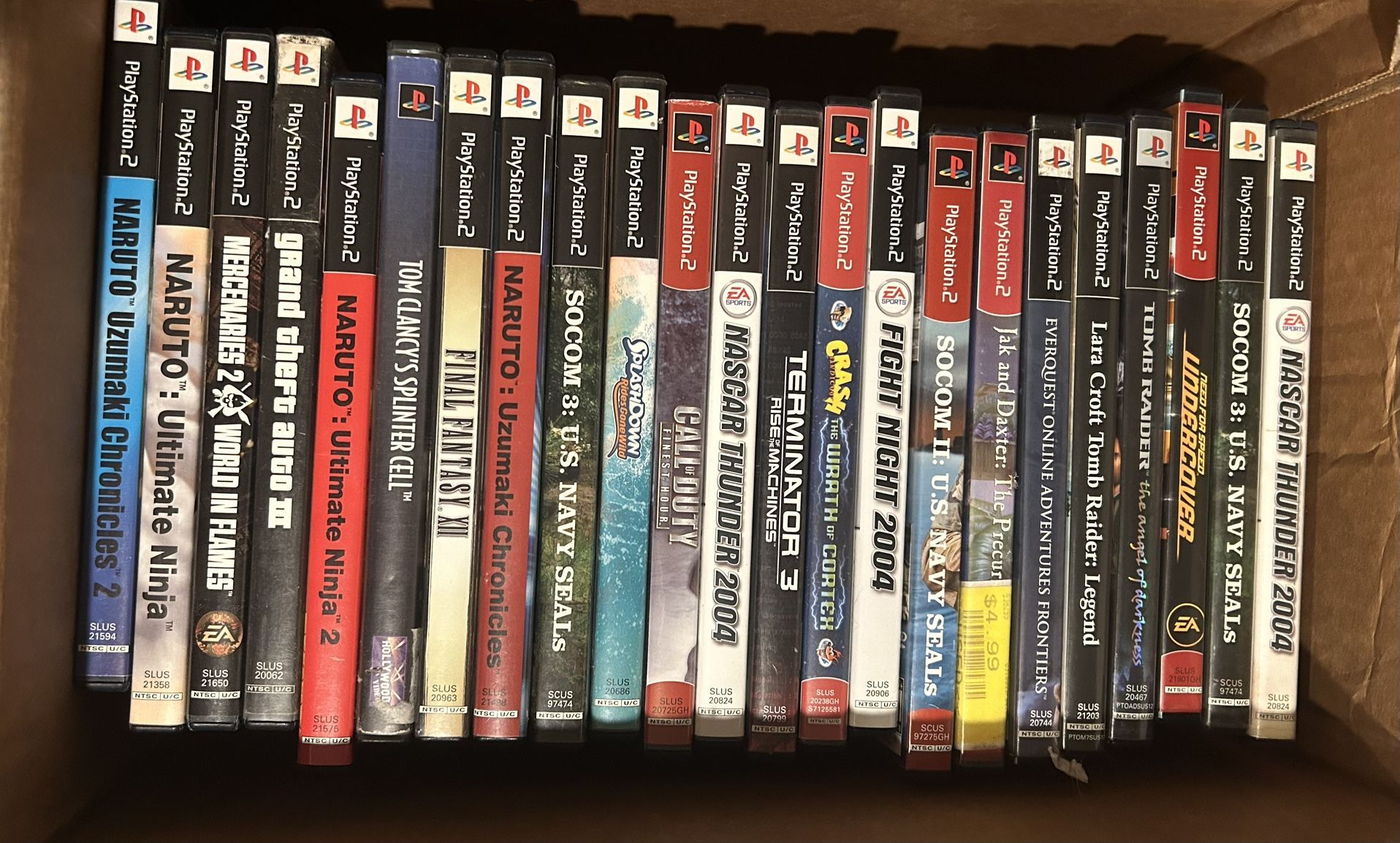 Ps2 game (4 for35/5for 45/6 For 50
