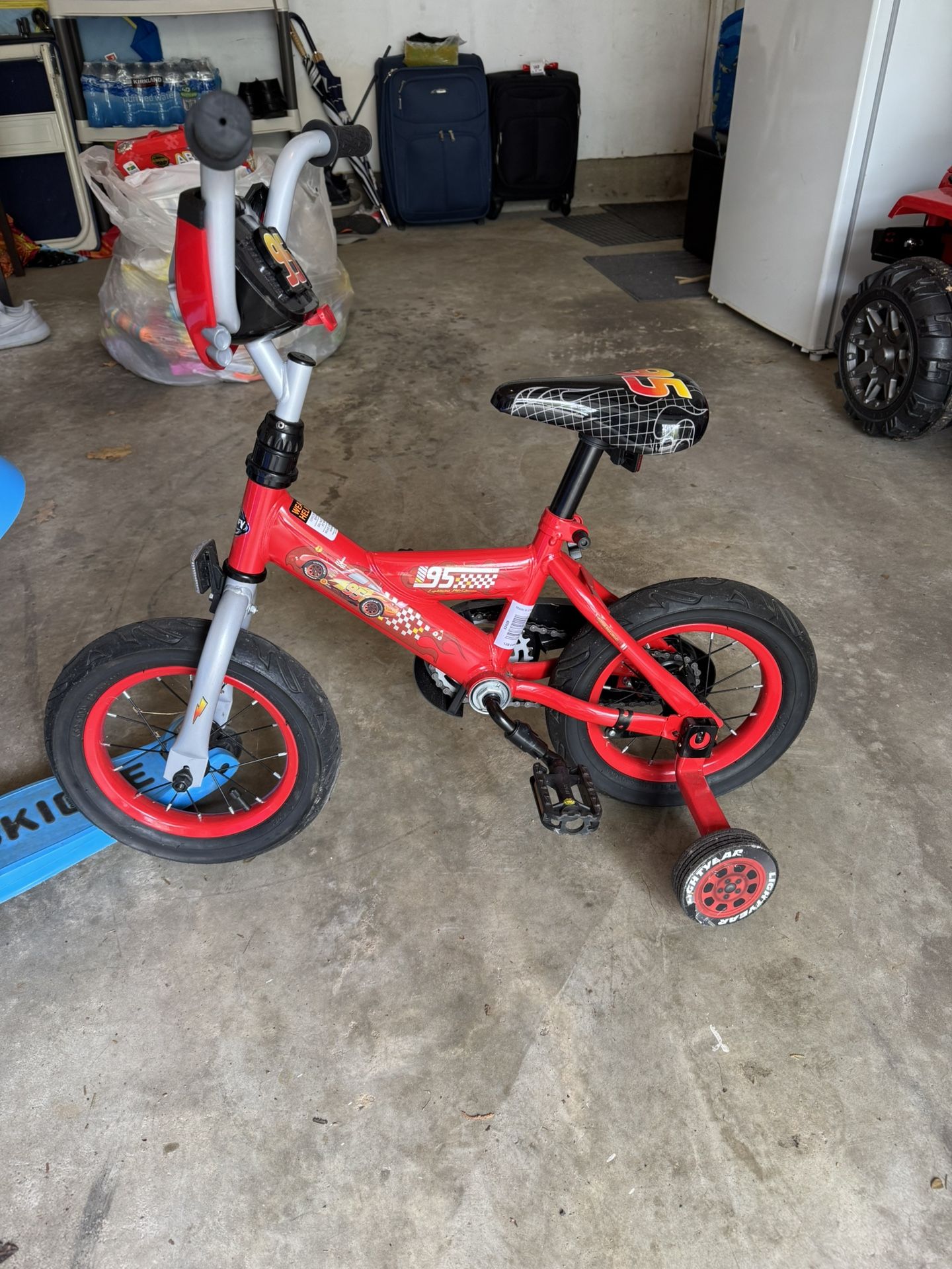 Little Kids Bike BMX Style Bicycle with Training Wheels