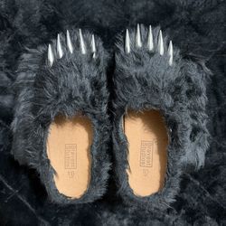 Bravest Studios Bear Claw Mule Black New Authentic Size 10