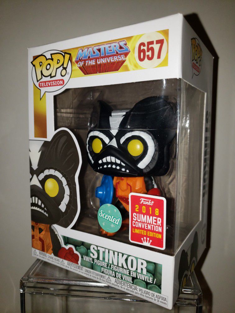 Stinkor MASTERS OF THE UNIVERSE Funko POP Limited Edition SDCC EXCLUSIVE