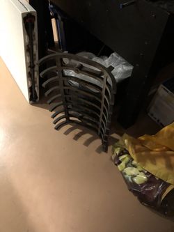Heavy duty log grate