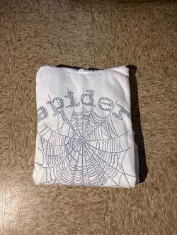 White OG Sp5der Rhinestone
