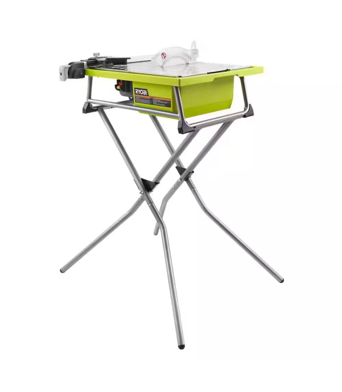 7 in. 4.8 Amp Corded Wet Tile Saw with Stand