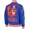 Brand New Mens XL Optimus Prime Varsity Jacket