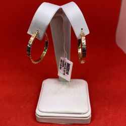 14KT Gold Hoop Earrings