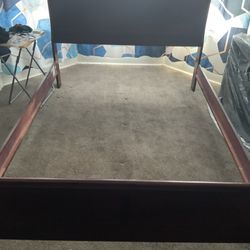 Queen Size Bed frame With Box Spring