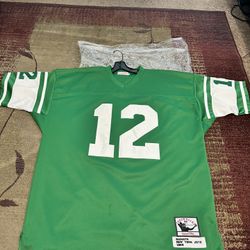 Joe Namath New York Jets Green Throwback Football Jersey Men's Stitched Size 56