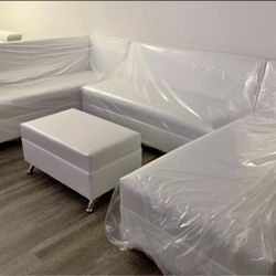 Large U Sectional Sofa Never Used 