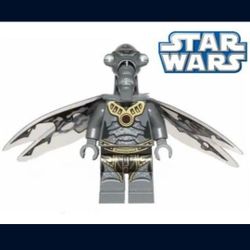 Lego Geonosian Zombie Minifigure with Wings Star Wars  NEW SEALED! 