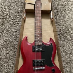 New Epiphone Electric Guitar/ New Wah/ Hanger/adapter $299 Obo 