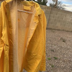 Yellow Rain coat