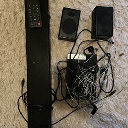 Samsung Soundbar With Back Speakers