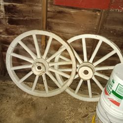 Nice Wooden Wheels 
