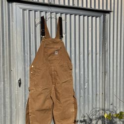 Carhartt Insulated Overalls 2xlg Short