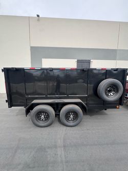 Dump Trailer 12x8x4