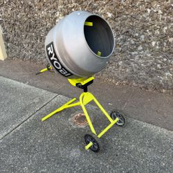 Ryobi 5.0 cu. ft. Portable Corded Concrete Mixer (RMX001)