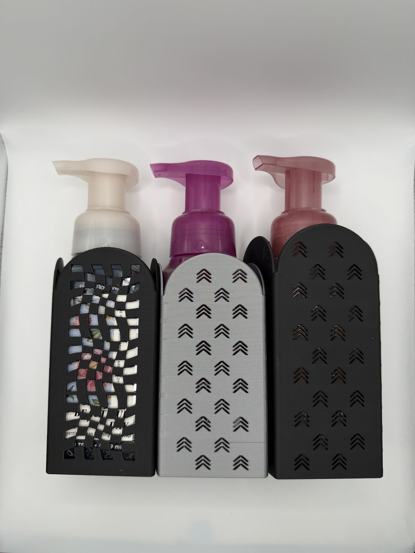 Bath and body hand soap holder