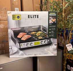 Greenpan elite XL SMOKELESS GRILL AND GRIDDLE $199