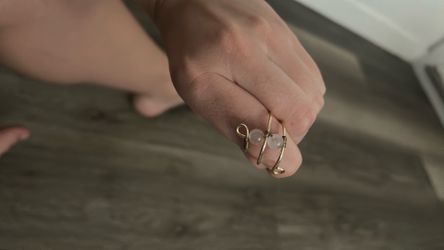 Rose Quartz Ring