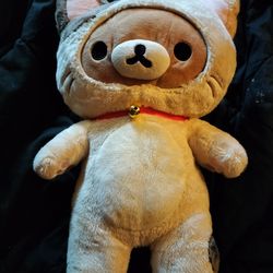Rilakkuma Bear With Cat Costume 