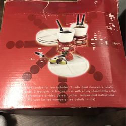 Fondue For Two 14 Pc Chocolate Fondue for  Two