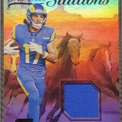2023 Puca Nacua Zenith Rookie Stallions Patch