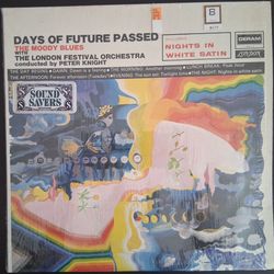 The Moody Blues "The Days Of Future Past" 1986 DERAM Reissue~ EX/EX