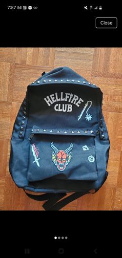 Stranger things he'll fire club backpack