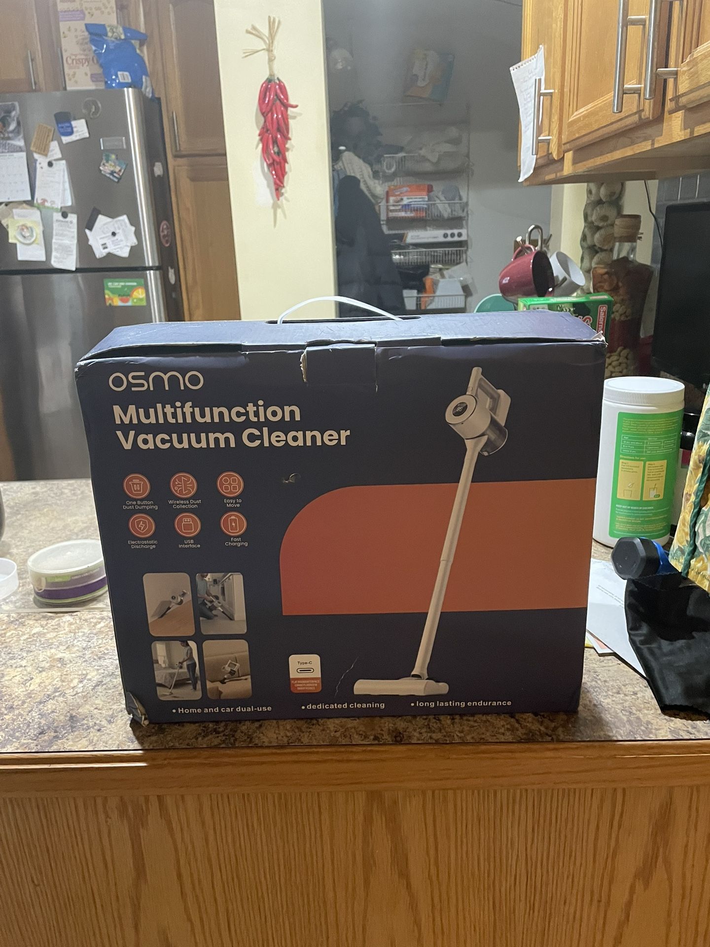 OSMO Stick Vacuum.  I Bought 2 .  Vacuum Suitable For Tile Or Hardwood Floors 