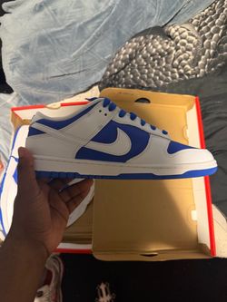 Nike racer blue dunks  10.5