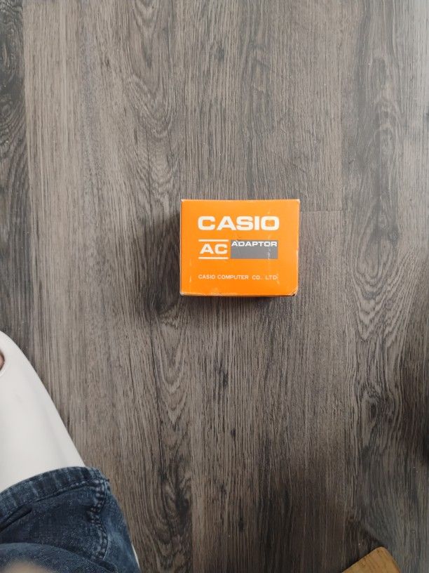 Casio Ac Adapter Model AD-1U INPUT AC 120V